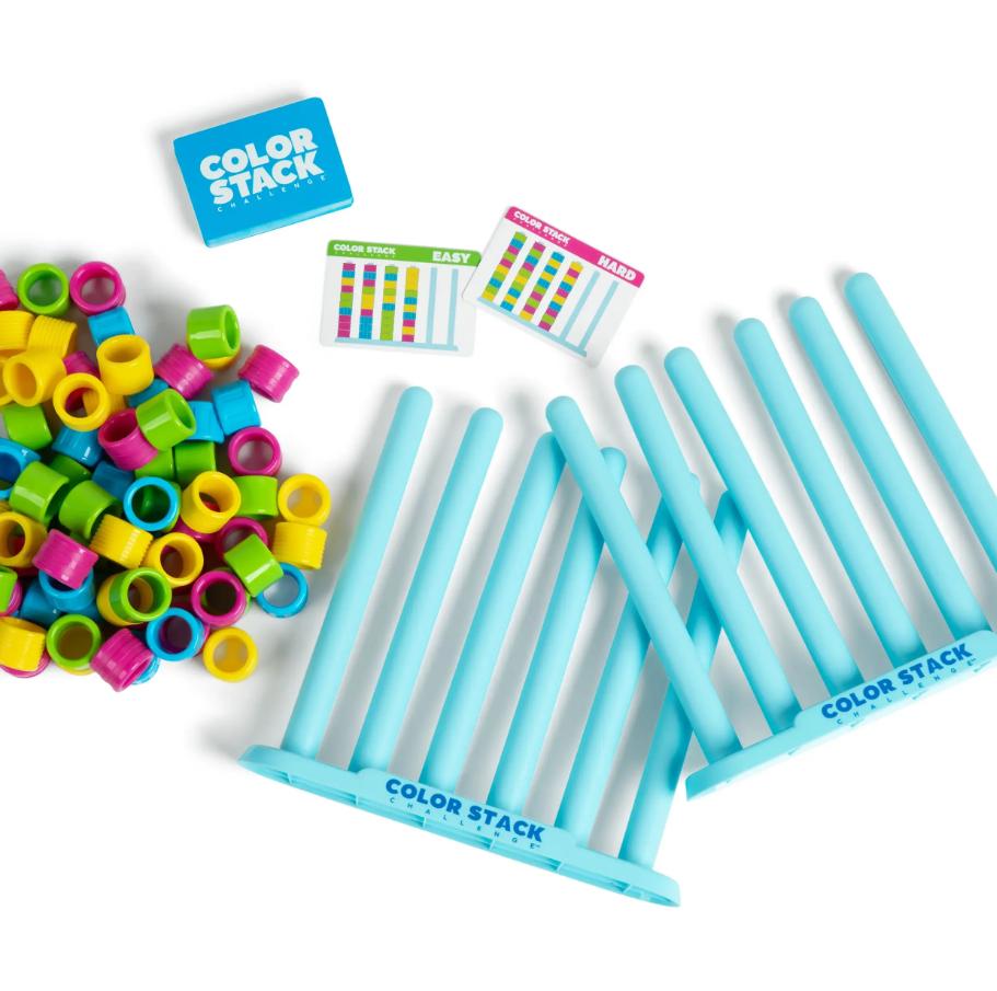 Color Stack Challenge Viral Head to Head Color Matching Game | Fast Stack & Swap Puzzle Fun for Kids 8+ | 2 Player Family Game Night Favorite with 50 Challenge Cards & 80 Rings Color Stack Challenge Viral Head to Head Color Matching Game | Fast Stack & Swap Puzzle Fun for Kids 8+ | 2 Player Family Game Night Favorite with 50 Challenge Cards & 80 Rings