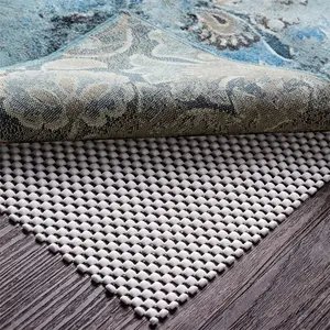 Rug Gripper Pad for Hardwood Floors, Thick Cushion Non Slip Rug Pads for Area Rugs, Rug Grippers for Tile Floors, Under Carpet Anti Skid Mat, Keep Your Rugs Safe and in Place