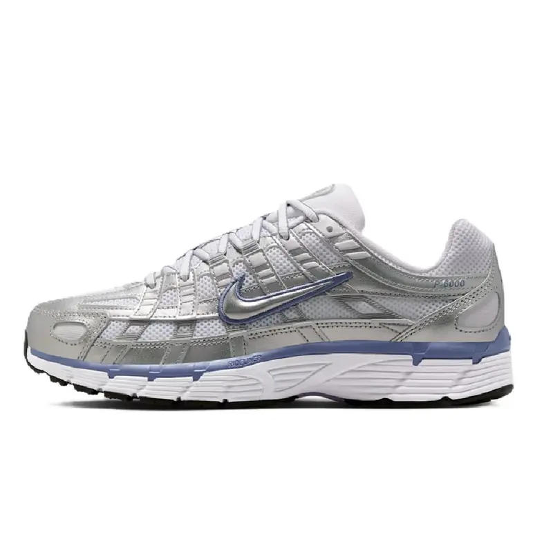 Women's Nike P-6000 Metallic Silver/World Indigo (BV1021 014)