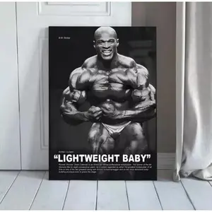 Ronnie Coleman, Lightweight Baby Gym Motivation Poster