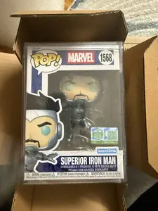 Funko POP! Superior Tony Stark 1568 Only 5K W/ Protector
