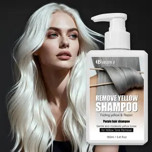 Brassiness Removing Shampoo for Blonde/ Hair, Color Correcting & Neutralizer, Brightening Cleansing Formula for Vibrant Tones Haircare