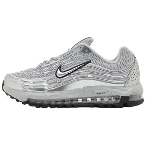 Nike AIR MAX TL 2.5 Men's Metallic Silver House White Low-Top Casual Trainer, Athletic Footwear with Comfort & Durability, Trending Walking Shoes (Maison Mihara Official)