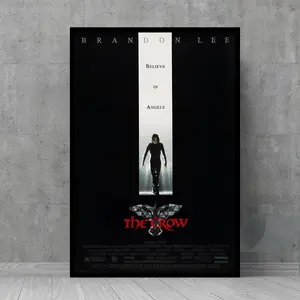 The Crow 1994 Movie Poster - Wall Art - Vintage Posters - Retro Wall Decor - Film Fan Collectibles POSTER