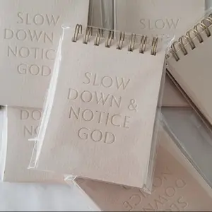 Slow Down And Notice God Mini Jotter