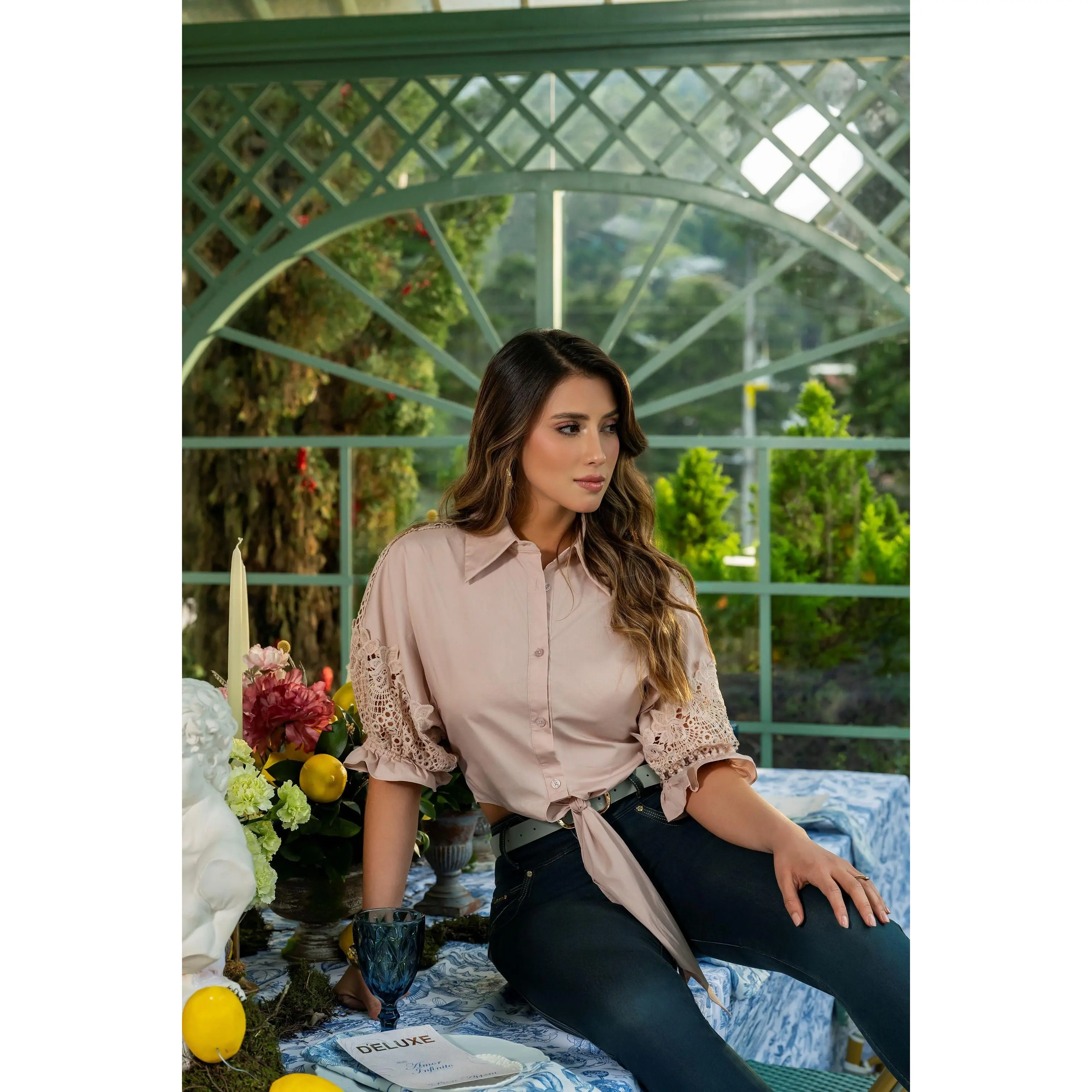 7195 JEANS COLOMBIANO DELUXE- AMOR INFINITO