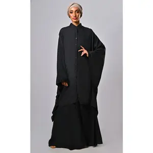 Modest Arabian Haute Couture Kaftan Abaya Dress