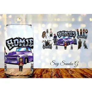 Homies Purple - UVDTF Wrap for cups/hard surfaces sticker