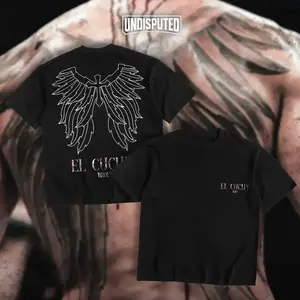 UNDISPUTED Tony Ferguson El Cucuy Wings UFC Heavy Cotton Shirt UFC Tshirt UFC Hoodie Zip Up Hoodie Fan Apparel Menswear Direct-to-garment Breathable Printing