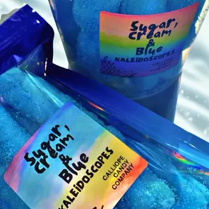 Sugar, Cream & Blue Kaleidoscopes & Bites Varieties