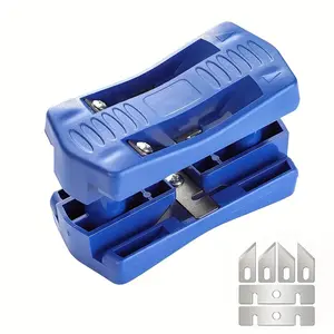 Manual Woodworking Edging Knife, Mini Handheld Edge Trimming Tool, Non-Hardwood Board Edger, Manual Woodworking Tools, 1 Piece, Titanium, Handle, Hardware