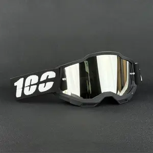 100 Motorcycle Goggles Off Road MX Glasses ATV Dirt Bike Eyewear Helmet Gafas Moto Cross Windproof Motocross Mask