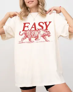 Easy Tiger, Festival, Summer, Vintage, Retro Shirt Comfort Colors T-Shirt