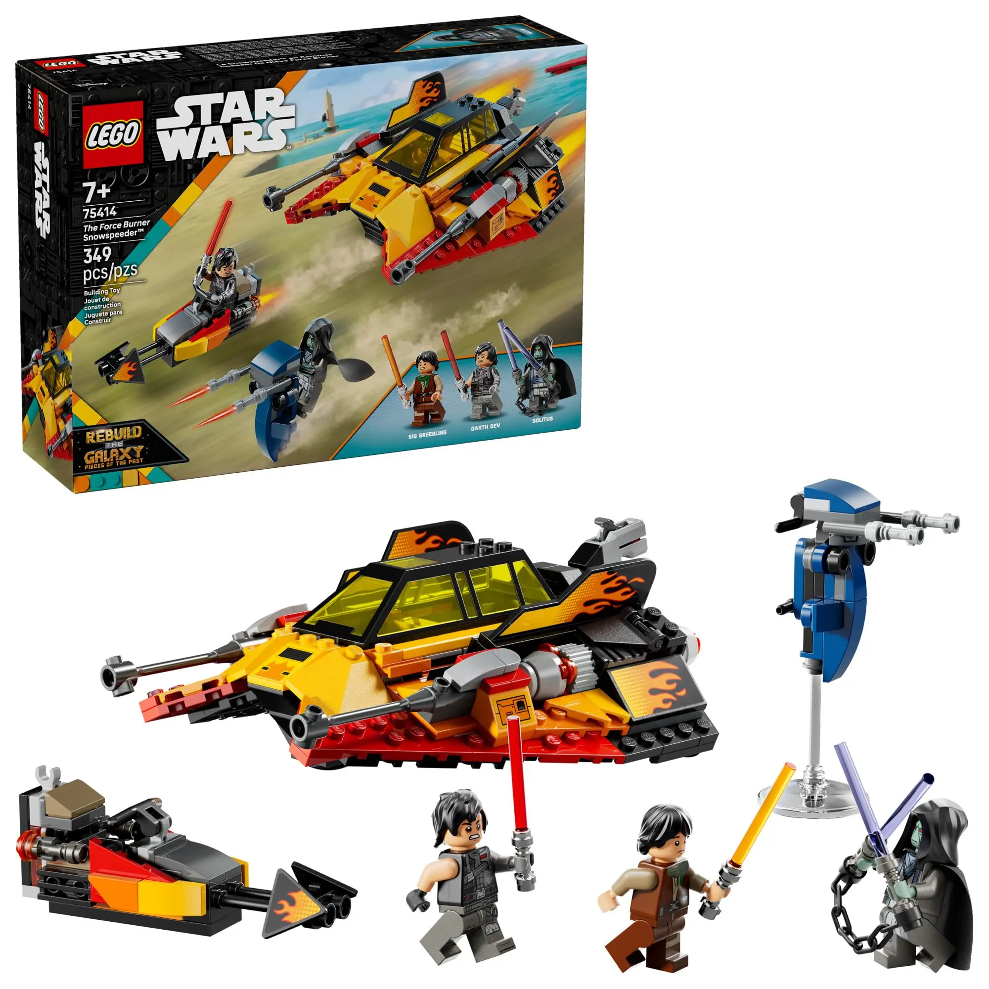 LEGO Star Wars: Rebuild The Galaxy The Force Burner Snowspeeder 75414