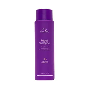 eSalon Hair Shampoo for Color-Treated Hair, Repair Color Care Shampoo 9 Fl Oz - Sulfate-Free (SLS and SLES) to Prevent Color Fade - Renews, Strengthens, & Improves Dry Colored Hair