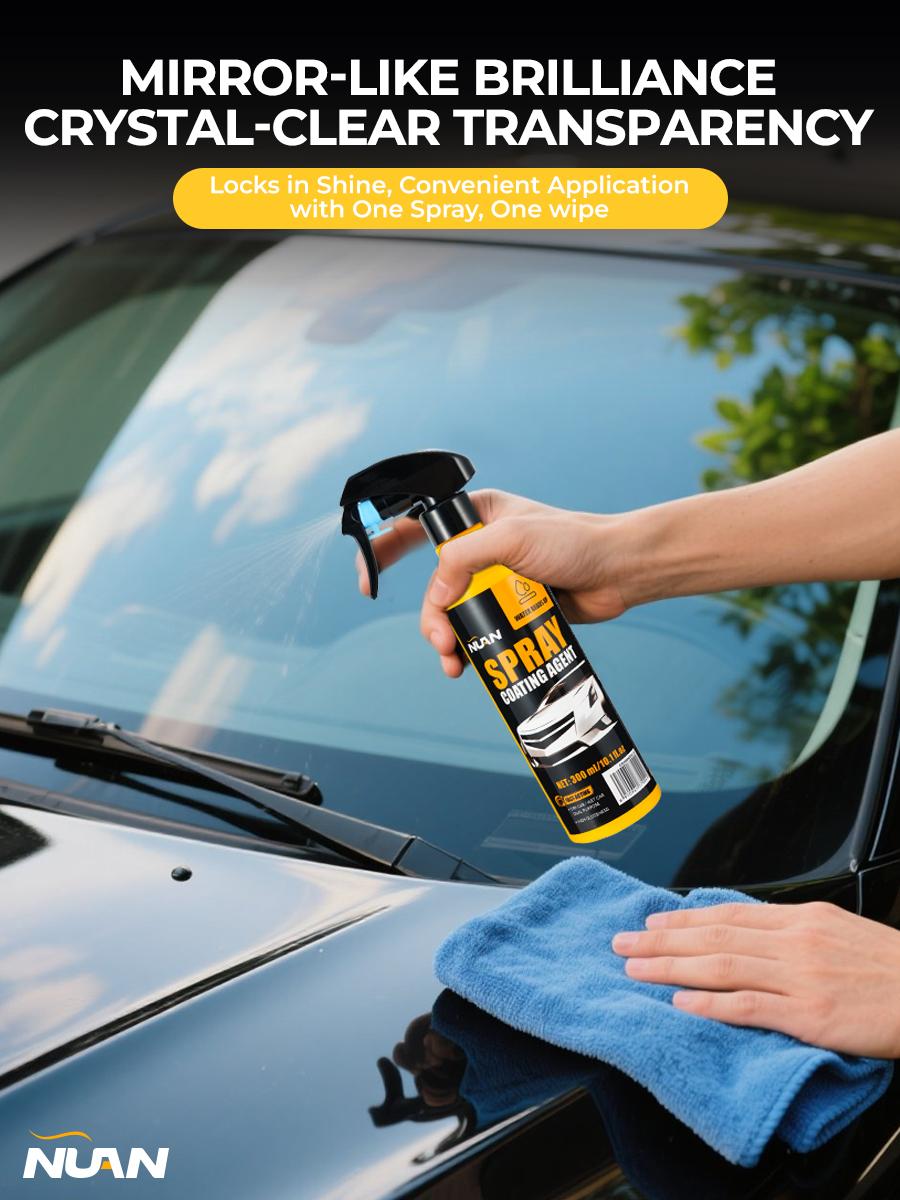 NUAN nano car coating spray-Premium Spray Coating, Super Scratch-Resistant & Long-Lasting Dazzling Shine!NUAN heavy duty degreaserNUAN heavy duty degreaser