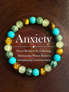 Tiger's Eye & Amethyst Healing Stone Bracelet Set, Adjustable Unisex Spiritual Energy Jewelry, Meaningful Gift for Valentine's Day, Birthdays