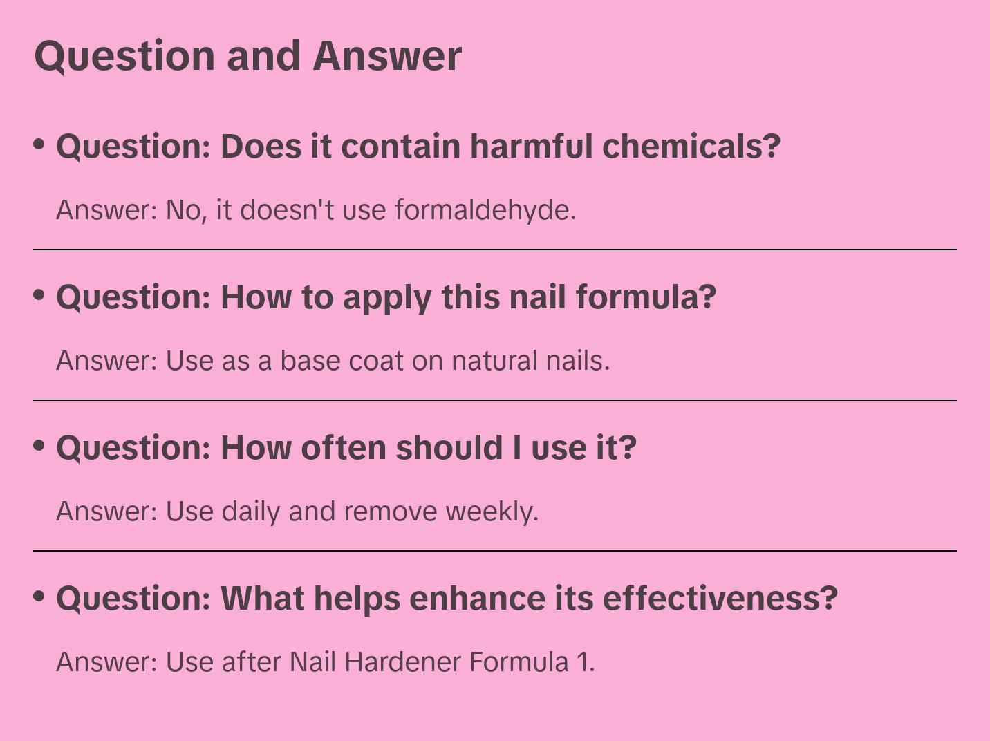 Probelle Nail Strengthening Formula, Nail Growth & Conditioning, Stops Splits, Chips, Cracks & Strengthens Nails, Clear