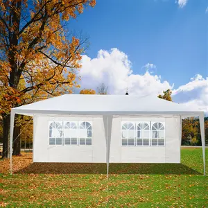 High end and high-quality,3 x 6m Four Sides Waterproof Tent with Spiral Tubes White,Waterproof and UV resistant,firm,awnings