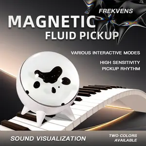 Frekvens Magnetic Fluid Sound Pickup, Venom Music Rhythm Light, Desk Decorative Ornament, Birthday Gift for Men and Women, Office Decoration