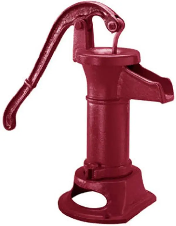 212 MAIN Cast Iron Pitcher Pump - PP500NL Model, 25ft Max Lift, Tapped Pipe Design, Efficient for Water Pumping Plumbing Applications