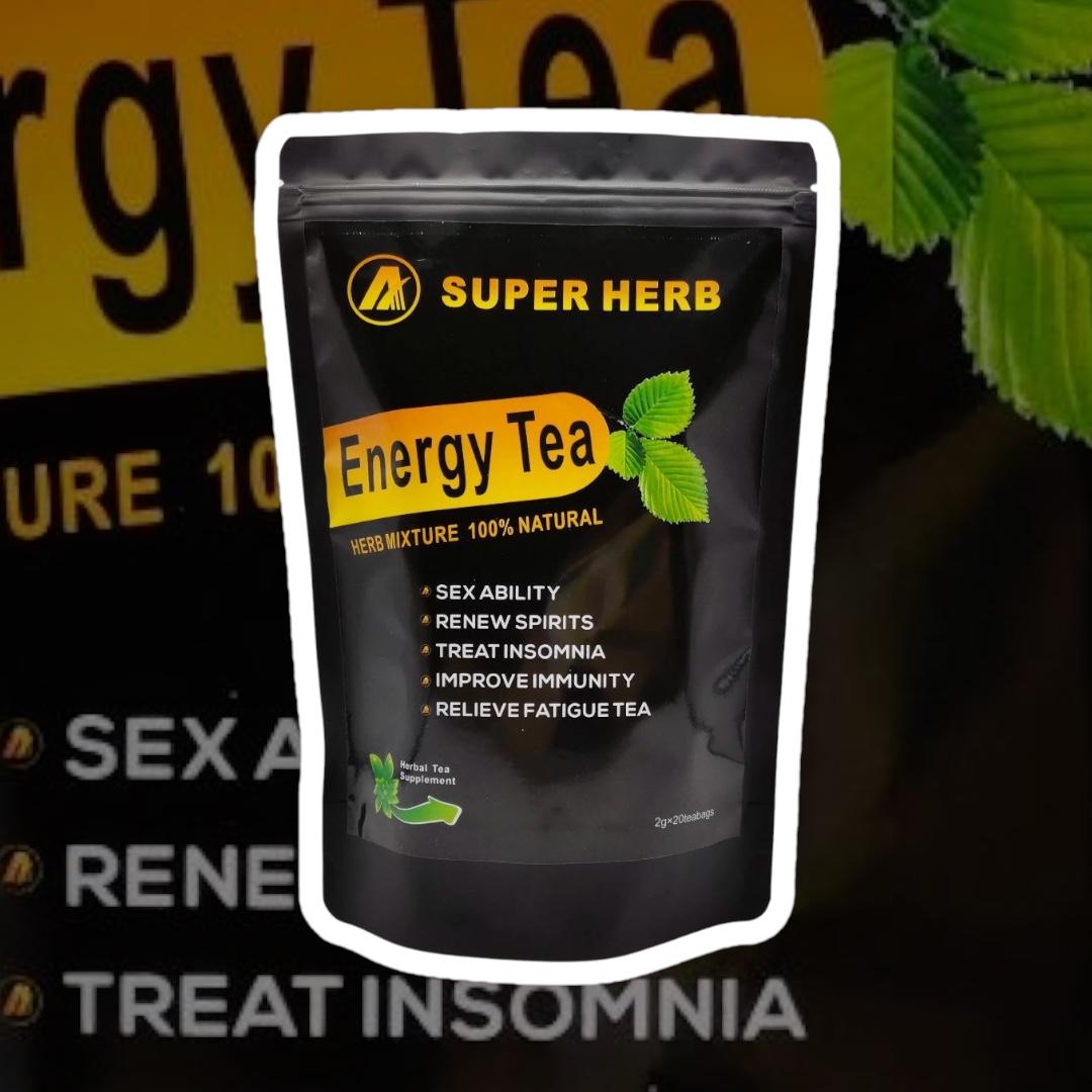 Energy Tea Herb Mixture 100% Natural Treat for Insomnia and Fatigue - Super Herbal Tea for Relieve Fatigue - Beverage Herbal Herbal