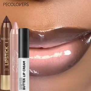 3pcs/set Lipstick Pen + Lip Oil + Lip Liner, Glossy Lip Set, Shiny Lip Gloss, Long-lasting Nourishing, Non-Sticky, Matte Misty Lip Dye PenDaily Makeup