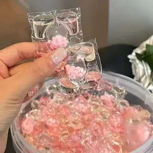 5-In-1 Laundry Detergent Capsules, Lasting Lavender / Sakura Scent Laundry Clean Pods, Laundry Scent Booster for Home & Travel Deep Cleaning, 10/30/50/70/100pcs, Fragrance Detergent Beads