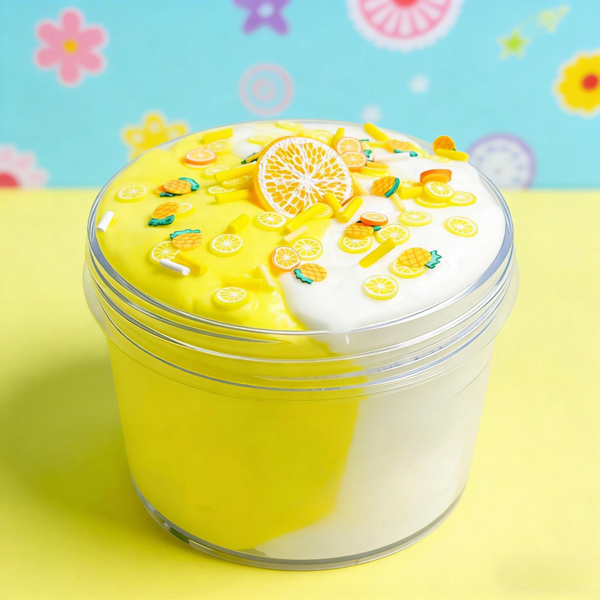 New Vibrant Dopamine Butter Clay Toy, 2-Tone Ultra Soft Modeling Clay, Light Fluffy DIY Craft Toy, Aesthetic Sensory Stress Relief Play for Teens & Adults