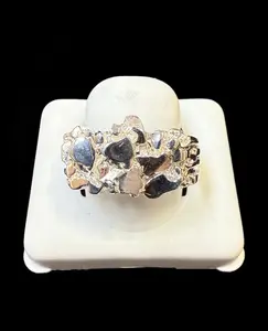 Nugget Ring Silver