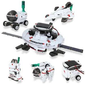 6-in-1 Solar Robot Kits - Educational Space Exploration Fleet Building Learning Science Kit for Kids – DIY STEM Learning Toy for Boys & Girls Ages 8+