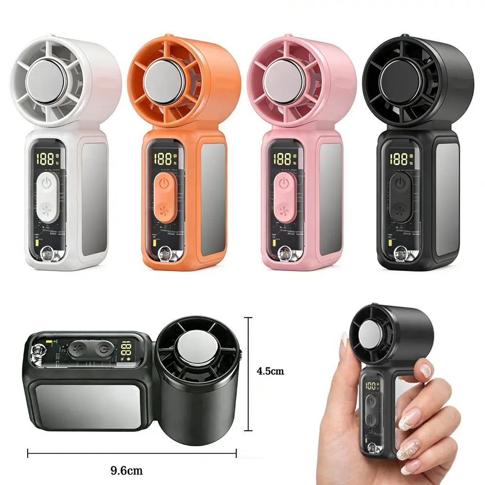 Portable Handheld High-Speed Fan, New 199 Adjustable Levels Foldable USB Mobile Fan for Summer Travel, Women's Personal Makeup Use, Universal Electronics Accessory, Portable Fan