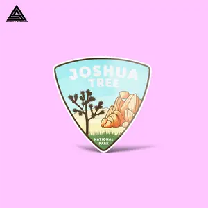 Joshua Tree Sticker || vinyl sticker, water bottle sticker, tumbler stickers, laptop decals, waterproof sticker, national park, sticker Decor Decorative Backdrop Tiles Sticker