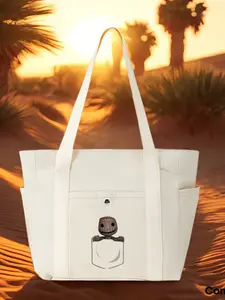 Pocket Sackboy - LittleBigPlanet Character, Cute GamingNew-style shopping handbag, large-capacity student book bag, women's shoulder tote, eco-friendly reusable handbag​