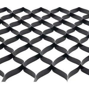 【FathersDayGift】 VEVOR HDPE Gravel Grid, 2 in Depth, 26.87 x 3.94 FT/8200 x 1200 mm, 1880 LBS Per Sq Ft Erosion Control Grass Ground Retainer, Permeable Geo Grid for Driveway Stabilization, Garden, RV Parking Hdpe