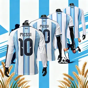 2026 NO.10 Messi Home and Away Short-Sleeve and Long-Sleeve Soccer Jerseys