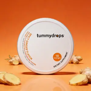 Organic Spicy Ginger Tummydrops 18 ct