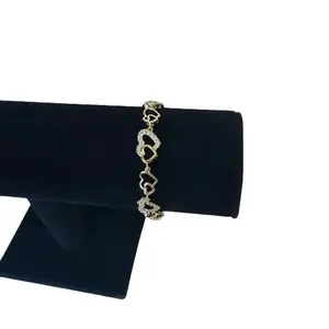 Bracelet with Size 7–7.5 - Charming Heart Design for Everyday Wear or Gift - Comfortable