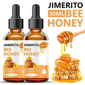 Jimerito Alcohol-Free Honey  Drops 30ml Natural Plant  Cleansing Serum Gentle Hydration Soothe Dry  Relieve Fatigue Daily Unisex  Care Topical Wart Corn Remover Pads Eye