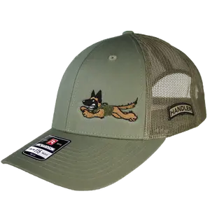 Belgian Malinois Tactical/SWAT Dog Mesh Trucker Hat