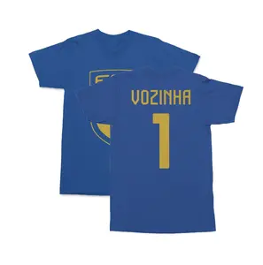 Vozinha Cape Verde 2026 Soccer #1 Jersey-Style Unisex T-Shirt, Football Fan Graphic Tee, Game Day Supporter Gift
