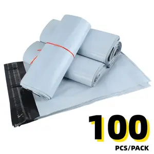 100-Pack Thick Waterproof Self-Adhesive Shipping Postal Bags, Anti-Tear Strong Adhesion Sealed, Multi-Purpose Durable Packaging Solution