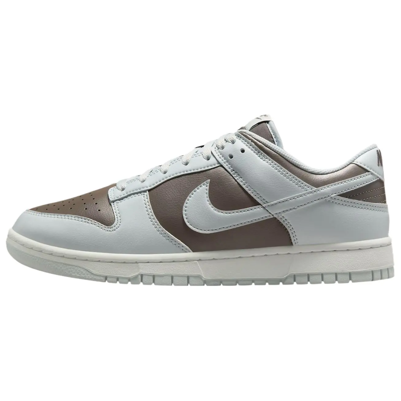 Nike Dunk Anti Slip Wear Resistant Low Top Skateboard Shoes Unisex Brown Gray Versatile Durable Non-slip Grey HF5441-202
