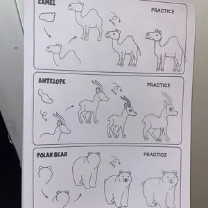 [Safe & Non-Toxic] How to Draw Everything Book for Kids Doodle Books | 32 Pages Easy Step-by-Step Drawing Guide | Toddler Art Activity & Gift