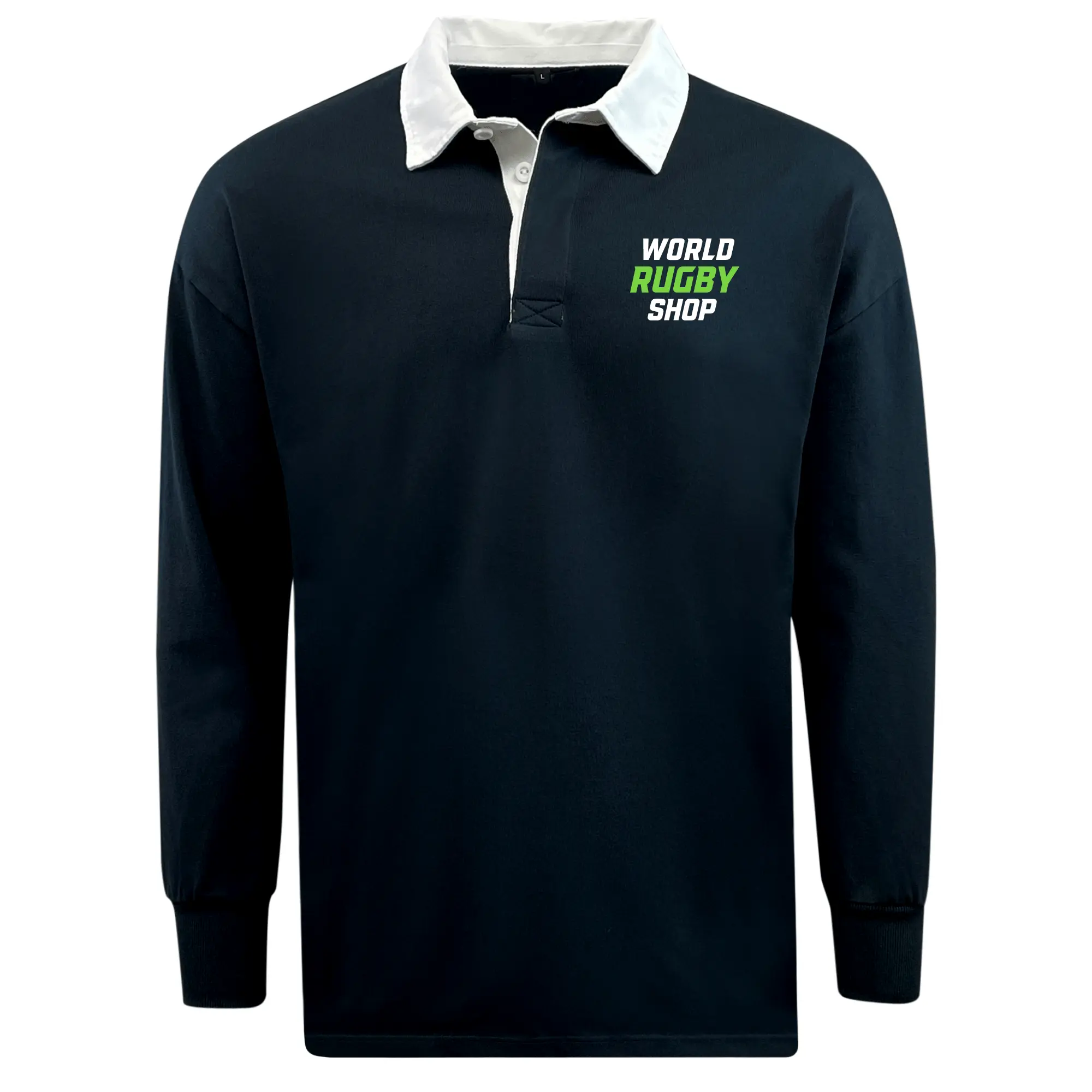 World Rugby Shop Classic Long Sleeve Solid Rugby Jersey