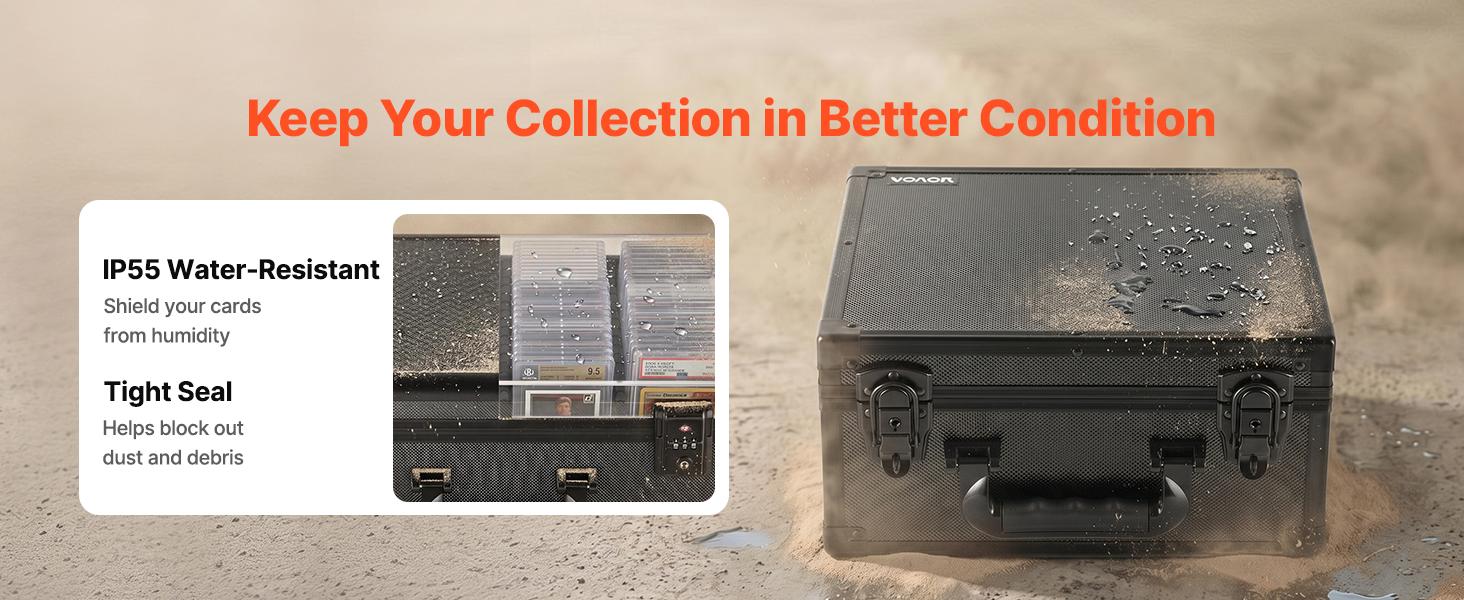VEVOR Graded Storage Case - 3-Row 150 PSA Slab Box with Secure Lock, 12 Dividers & Key, Baseball Sports Holder for 100 SGC 80 BGS 500 Top Loaders & 999+ Loose Items#BacktoSchool, Sports Cards VEVOR Graded Storage Case - 3-Row 150 PSA Slab Box with Secure Lock, 12 Dividers & Key, Baseball Sports Holder for 100 SGC 80 BGS 500 Top Loaders & 999+ Loose Items#BacktoSchool, Sports Cards