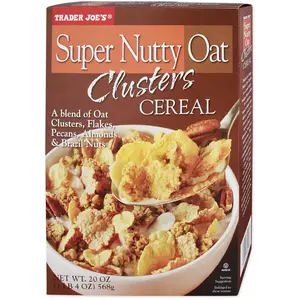 Trader Joe's Super Nutty Oat Clusters Cereal, 20 oz.