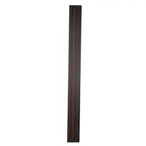 Expresso Walnut Heavy-Duty Slat Composite Fence Panels