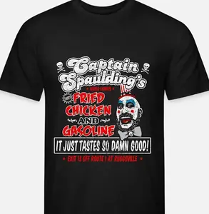 Captain Spaulding's Fried Chicken T-shirt, House Of 1000 Corpses Shirt, Horror Movie Shirt, Halloween Shirts, Captain Spaulding Shirt