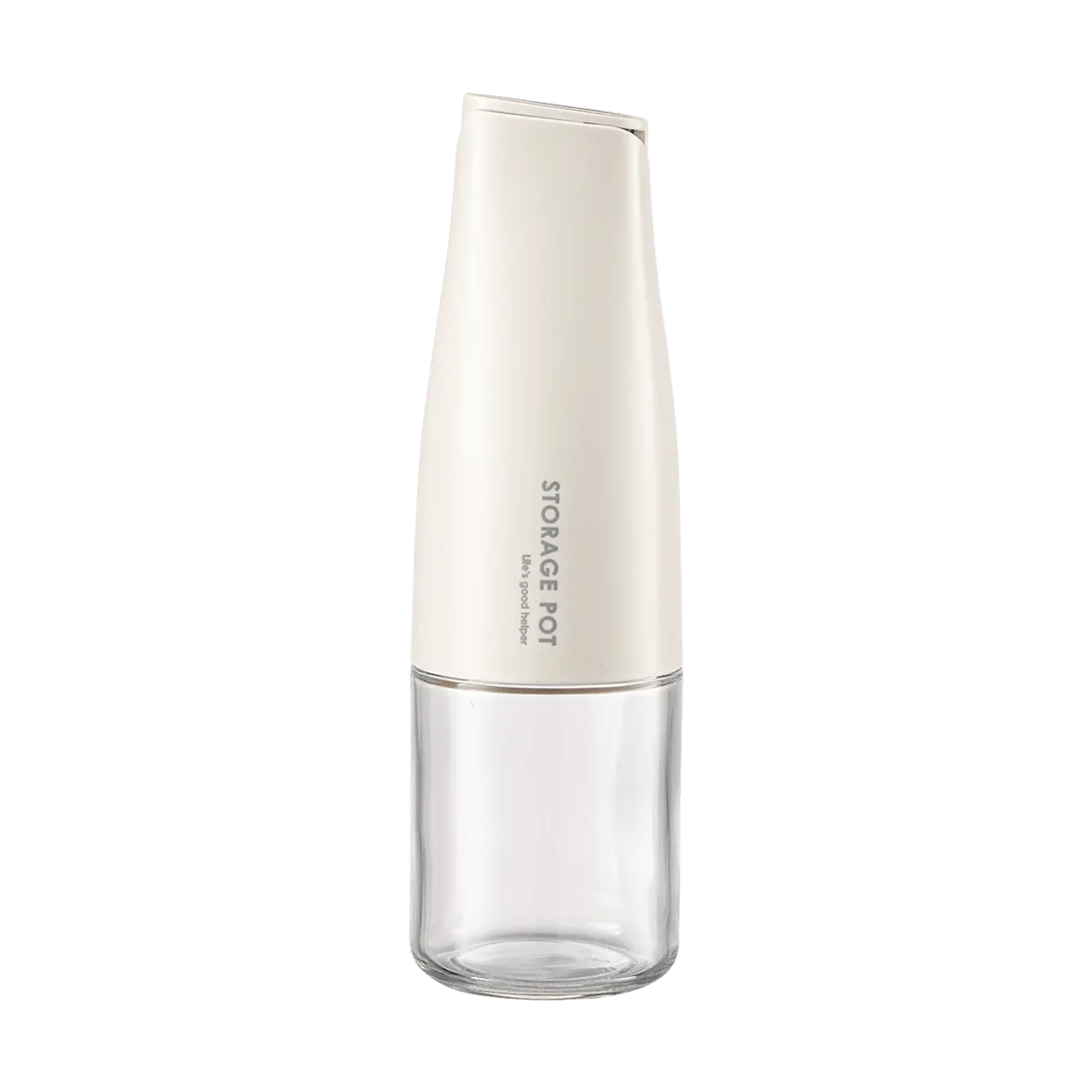 KAWASIMAYA 16.91 fl oz Automatic Flip-Top Glass Oil Dispenser - Leak-Proof, For Soy Sauce & Cooking Oil